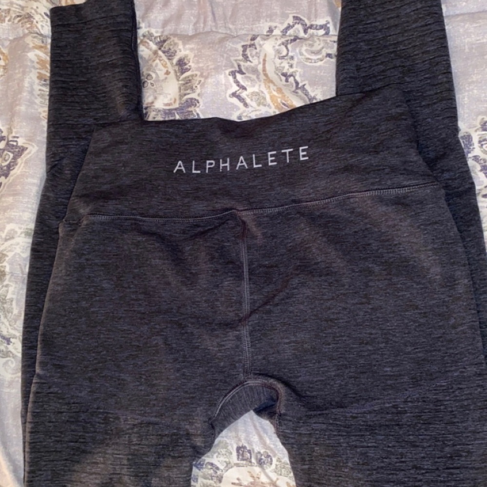 Gray Alphalete leggings